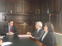 23 April 2013 Speaker Stefanovic and Ambassador Di Luca